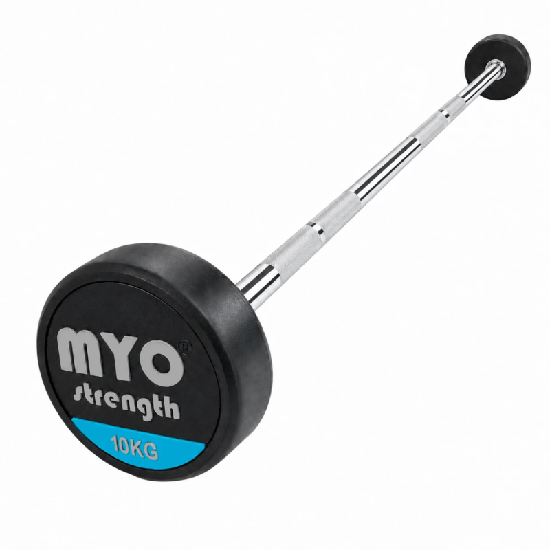 Myo Strength Straight Weighted Barbell 10kg