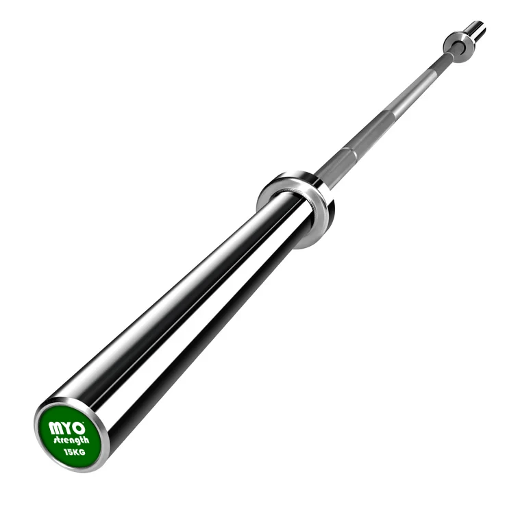 MYO Strength Olympic Bar - 15kg 6ft Olympic Barbell