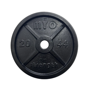 MYO Strength 20kg Olympic cast iron plate