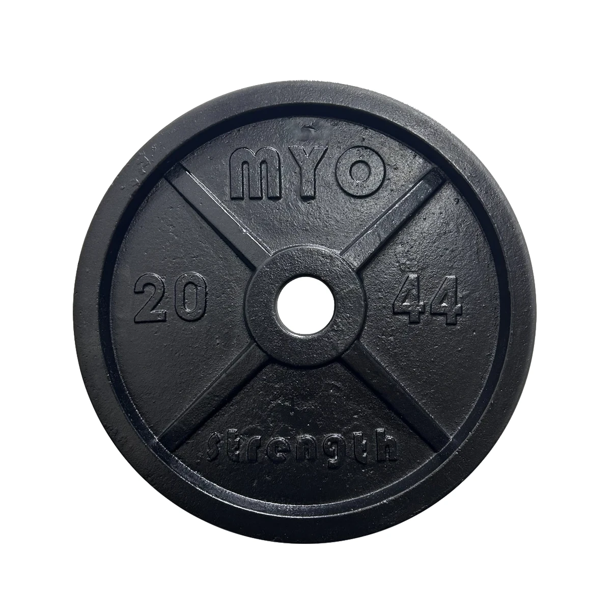 MYO Strength 20kg Olympic cast iron plate
