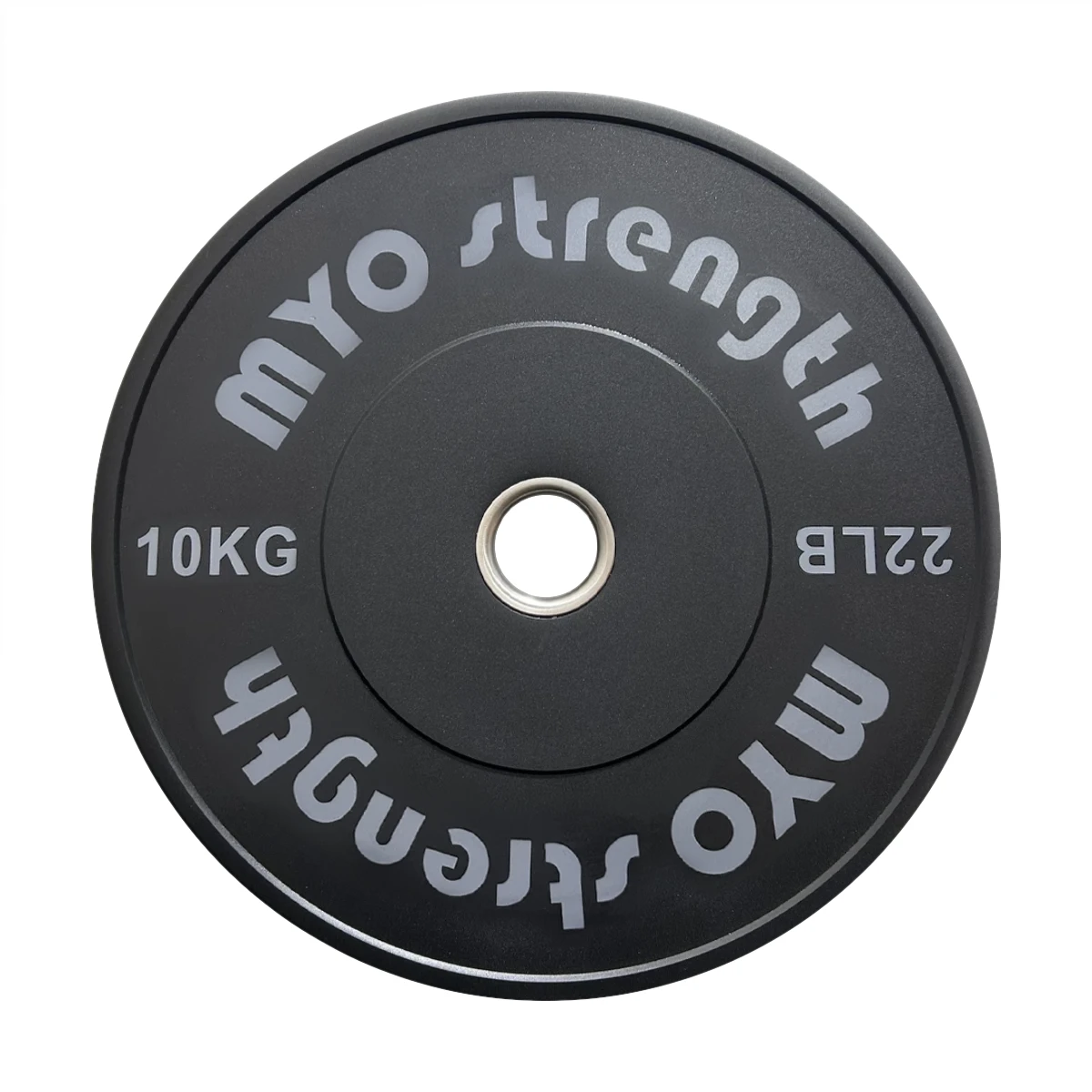 MYO Strength 10kg Olympic rubber bumper plate