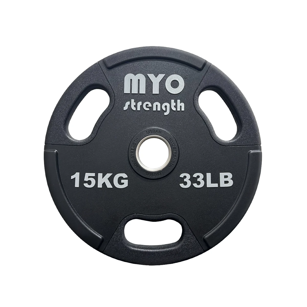 MYO Strength 15kg Olympic urethane plate
