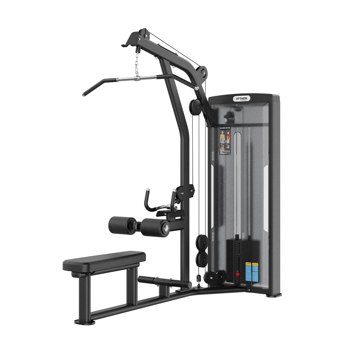 Attack Strength Dual Lat Pulldown & Low Row