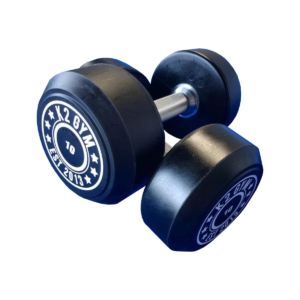 MYO Strength Custom Branded Urethane Dumbbell Sets with PU End Caps