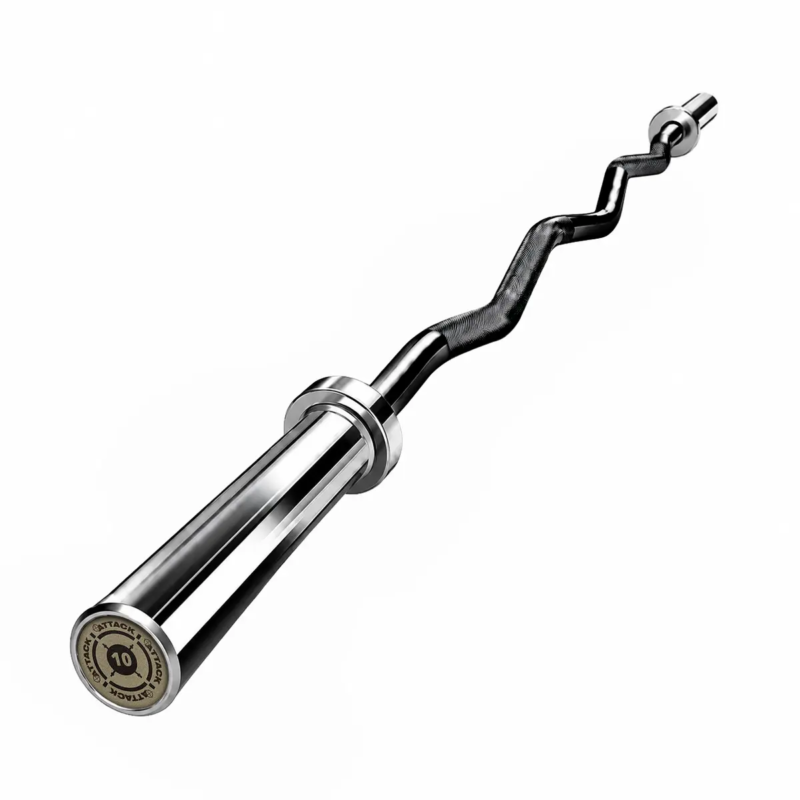 Attack Fitness Olympic EZ Curl Bar