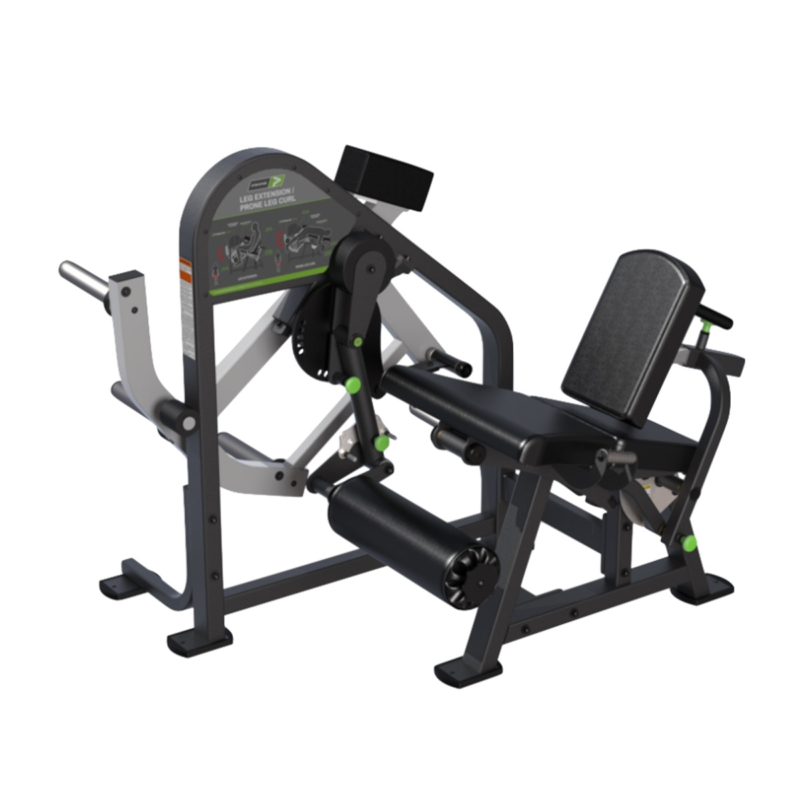 Prime Fitness Plate Loaded Leg Ext / Leg Curl Combo