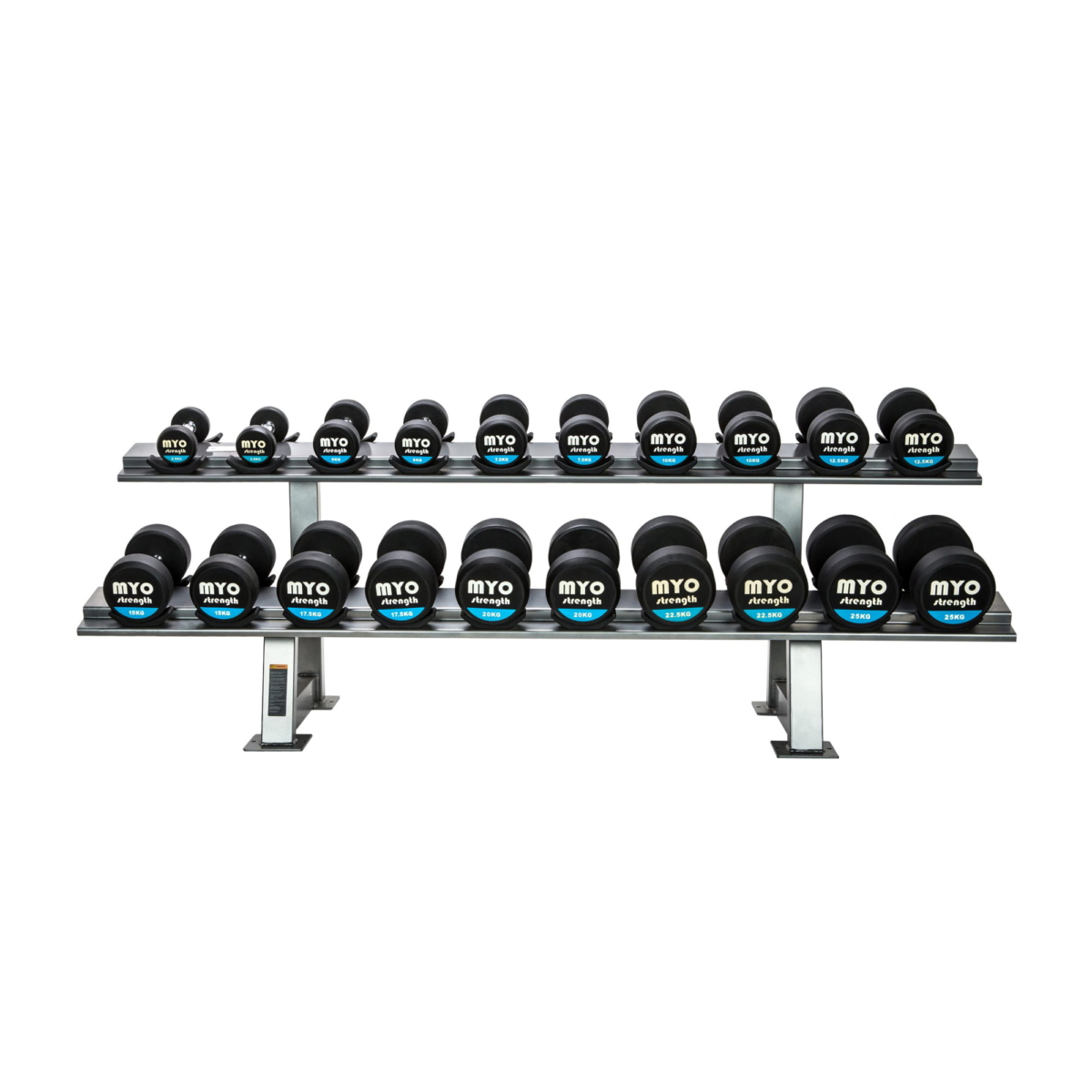 Dumbbells-scaled-1.jpg MYO Strength Rubber Dumbbell Sets