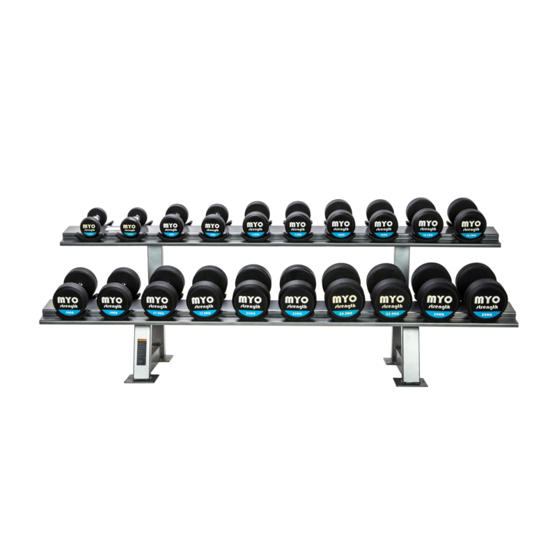 MYO Strength Rubber Dumbbell Sets