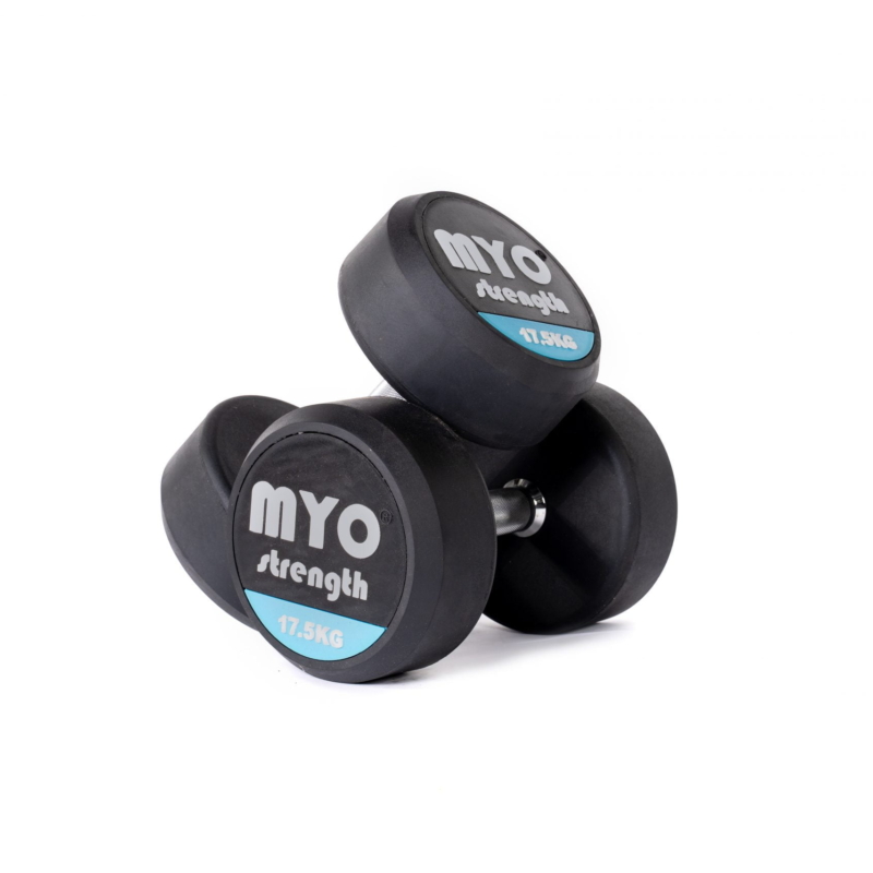 MYO Strength Rubber Dumbbells