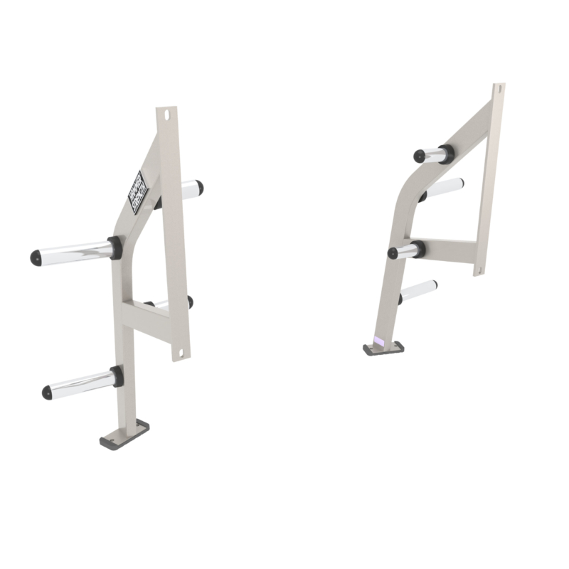 Hammer Strength Olympic Bench Weight Storage