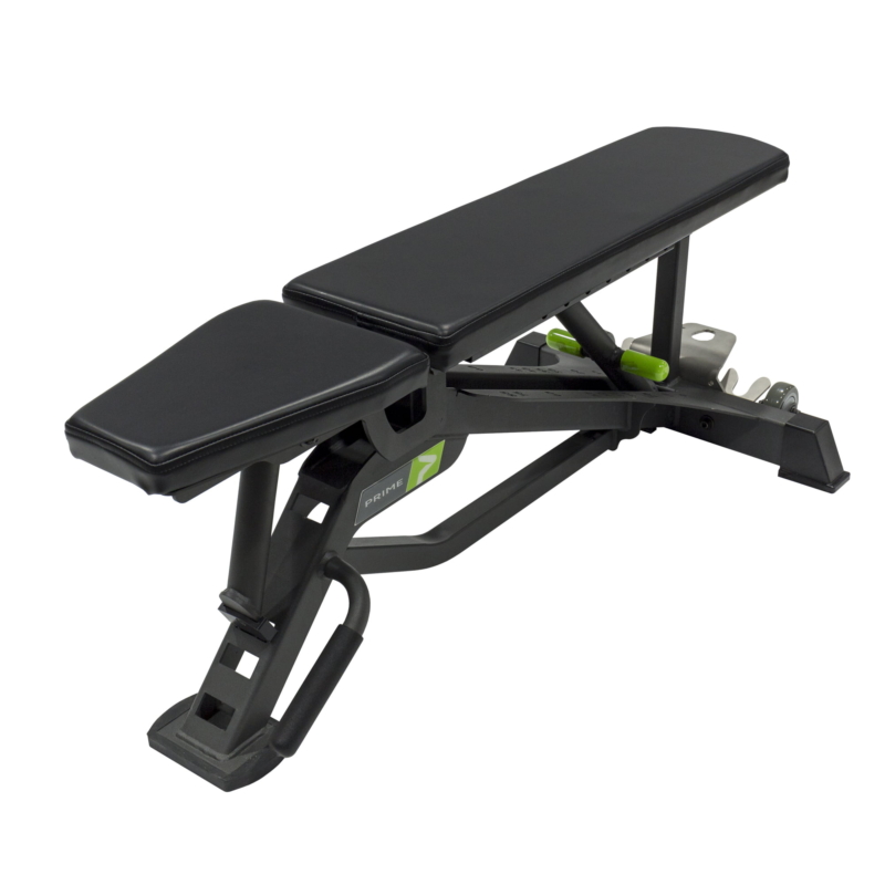 Prime Fitness Adjustable Flat Bench