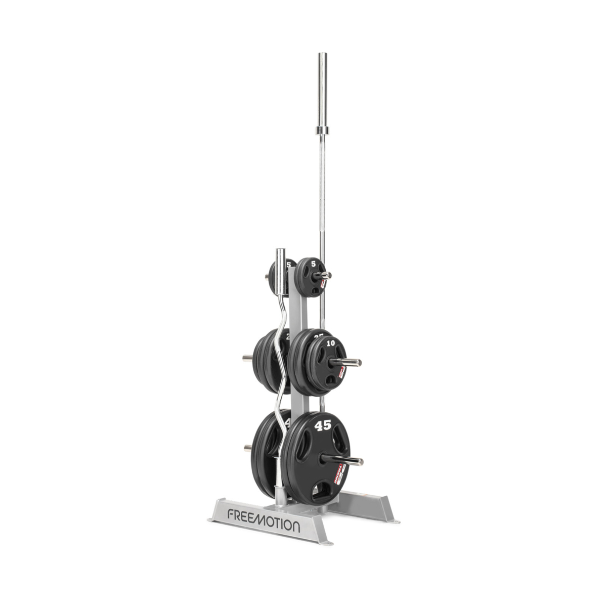 Freemotion Weight Plate and Bar Storage