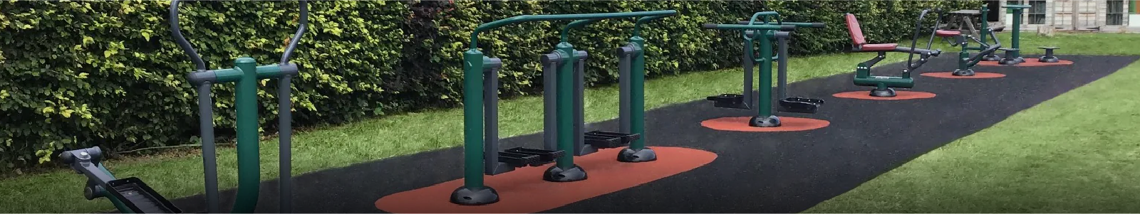 Sunshine Gym School Outdoor Fitness Package Sunshine Gym outdoor fitness package installed at a school