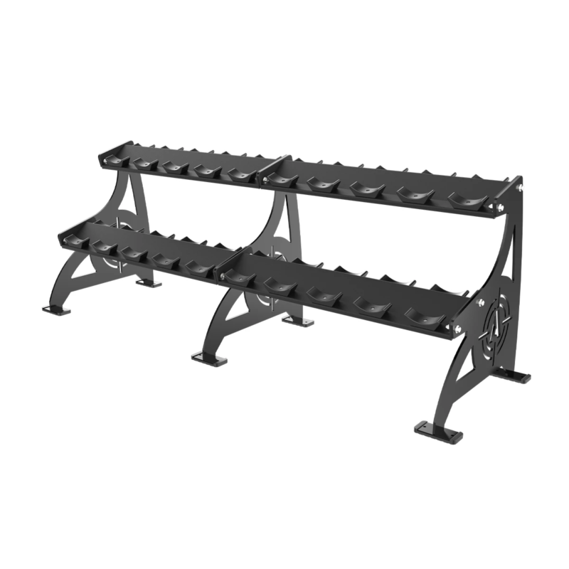 Arsenal Strength Alpha 2 Tier Pro Style Dumbbell Rack