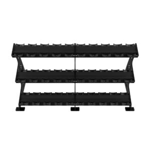 Arsenal Strength Alpha 3 Tier Pro Style Dumbbell Rack (15 Pairs)