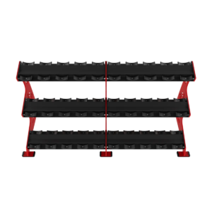 Arsenal Strength Alpha 3 Tier Pro Style Dumbbell Rack (15 Pairs)