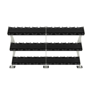 Arsenal Strength Alpha 3 Tier Pro Style Dumbbell Rack (15 Pairs)