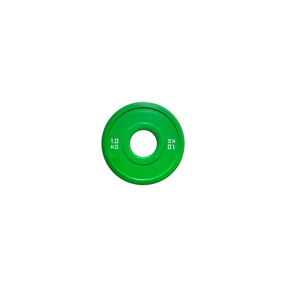 MYO Strength 1kg Olympic fractional plate front view