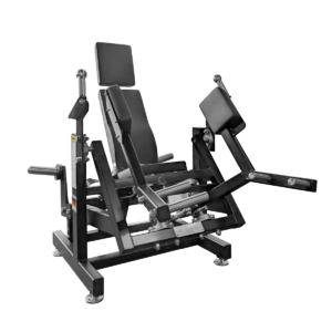 The Gluteator angled right view showing the full glute training machine design