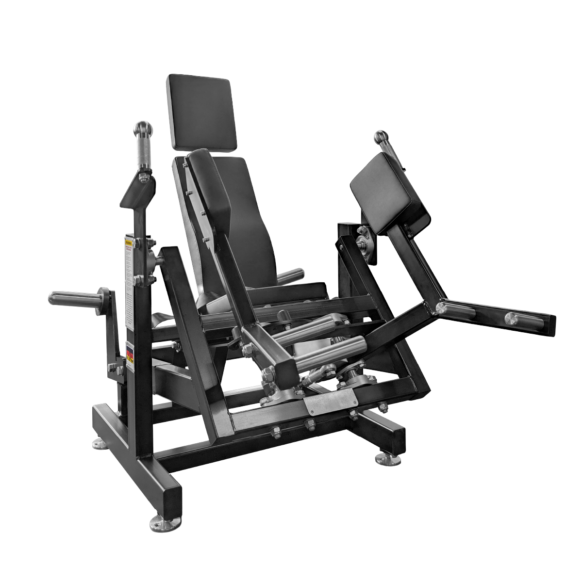 The Gluteator angled right view showing the full glute training machine design