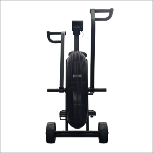 Air Attack Pro V AirBike commercial fan bike front view showing fan wheel and handles