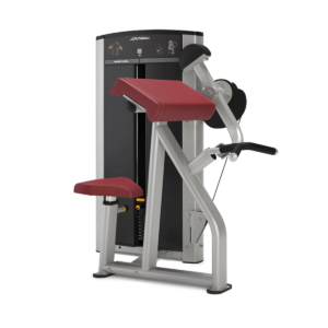 Life Fitness Axiom Series Biceps Curl selectorised arm machine