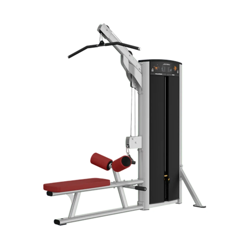 Life Fitness Axiom Series Pulldown / Row selectorised back training machine