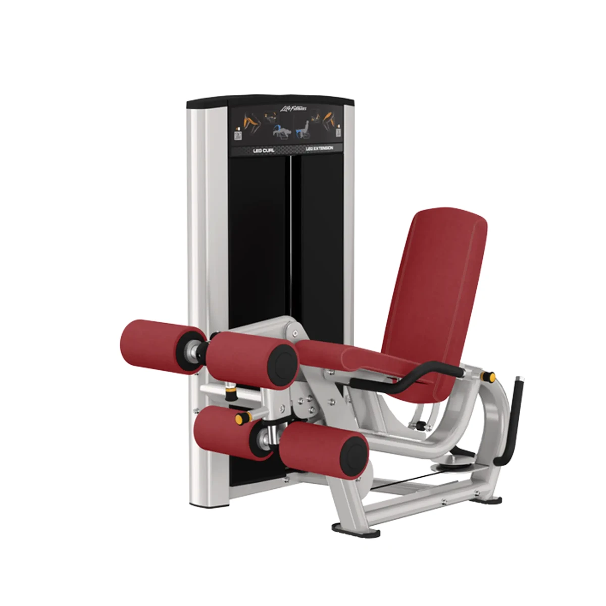 Life Fitness Axiom Series Leg Curl / Extension selectorised lower-body machine