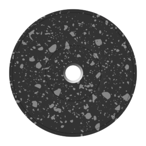 Speckled Bumper Plate (Grey)