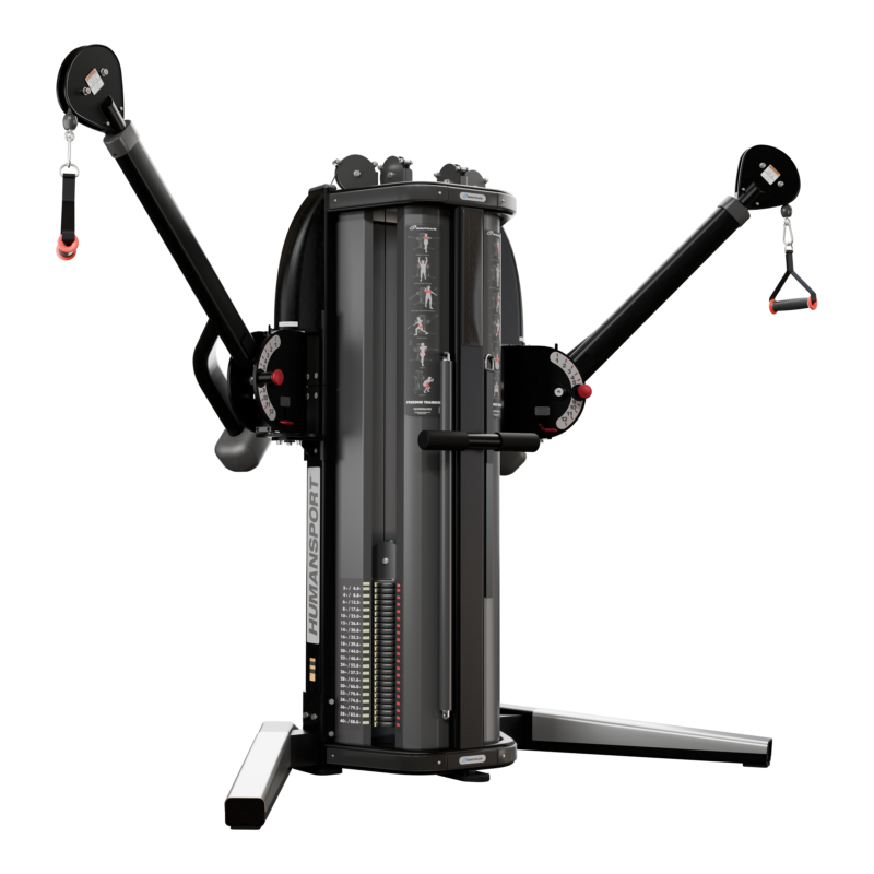 Nautilus HumanSport Freedom Trainer HSFT3 dual stack cable machine
