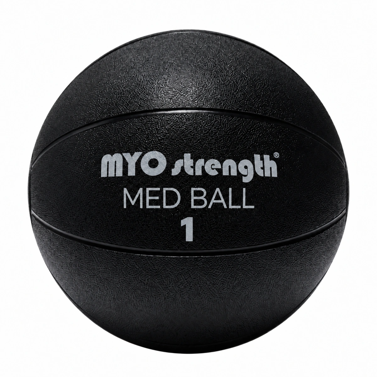 myo_strength_medicine_ball_non_grip_1kg_front_p1_1200x1200 1kg - MYO Strength Medicine Ball